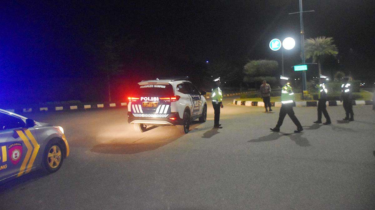 Bersama TNI dan Satpol PP, Polresta Tanjung Pinang Patroli KRYD