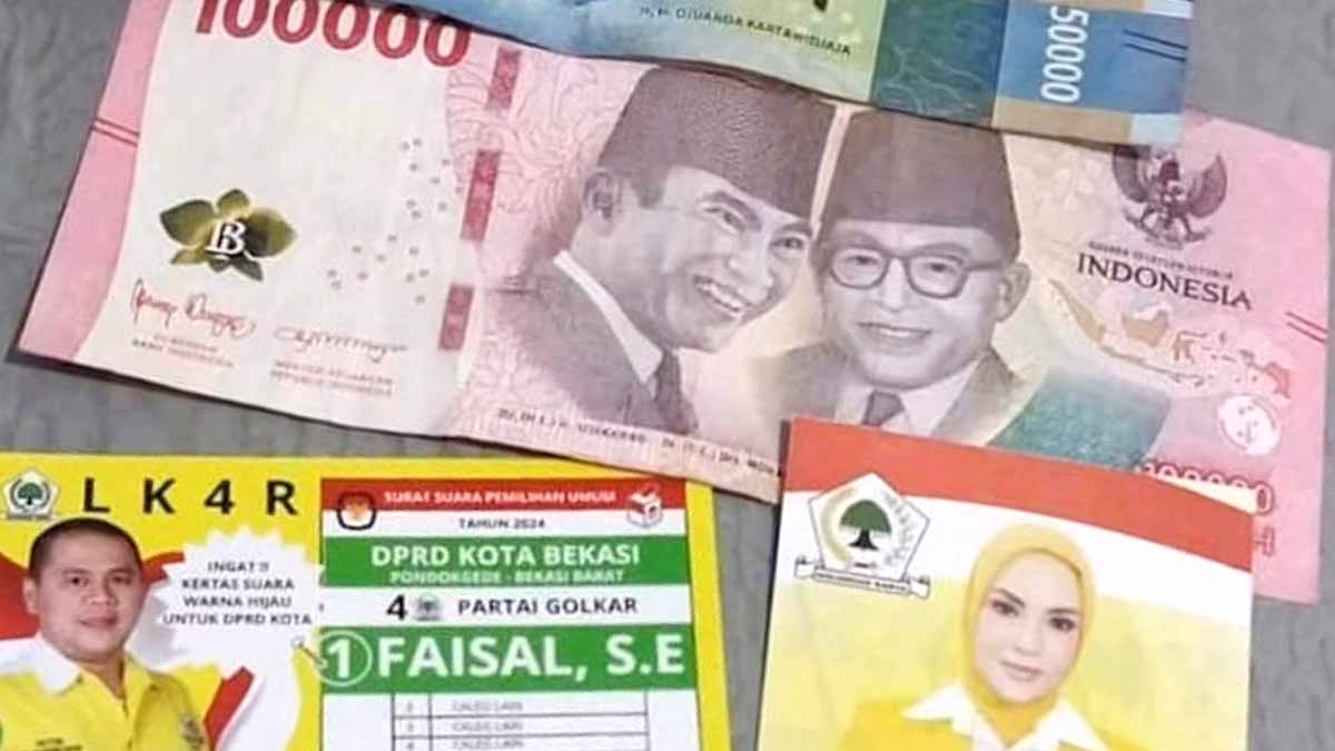 Dugaan Money Politik 2 Caleg Partai Golkar Dilaporkan, Ini Tanggapan Bawaslu kepada Pelapor