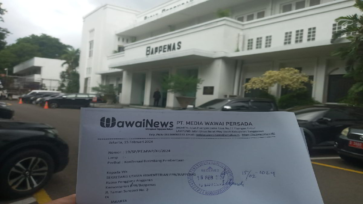 lelang pemeliharaan gedung Bappenas diduga sarat persekongkolan