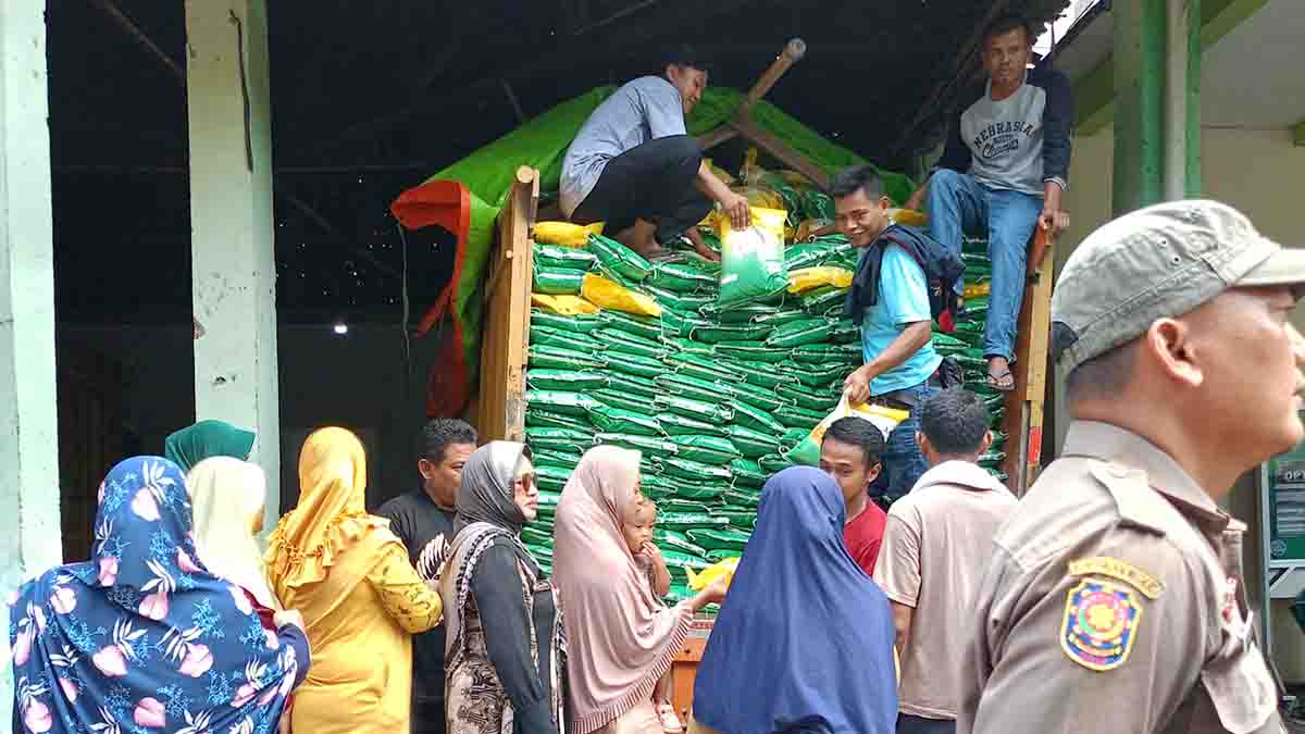 Gerakan Pangan Murah di Bekasi Utara, 20 Ton Beras 5 Jam Ludes Diserbu Warga