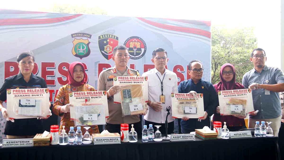 Polres Metro Bandara Soetta Tangkap 5 Pelaku Produksi Film P+rn+, Libatkan Anak di Bawah Umur