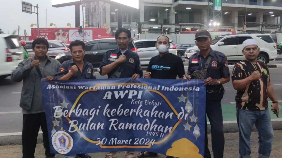 AWPI DPC Kota Bekasi Gelar Bukber dan Berbagi Takjil