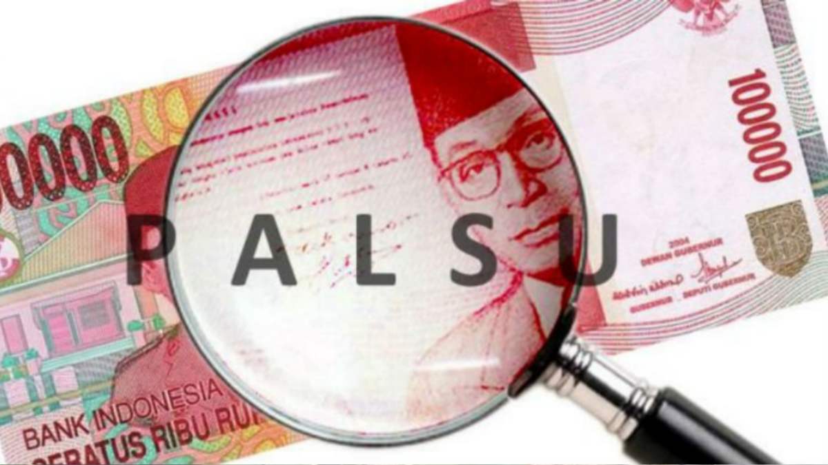 Pasangan Sejoli Pembuat Uang Palsu Ditangkap, Terancam 15 Tahun