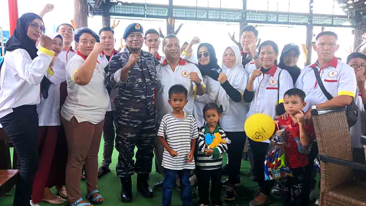 Dukung KCH, Lantamal IV Batam Gelar Peduli Hemofilia