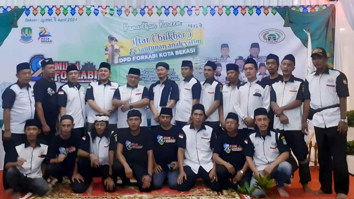 Berbagi Berkah, DPD Forkabi Kota Bekasi Santuni 90 Anak Yatim