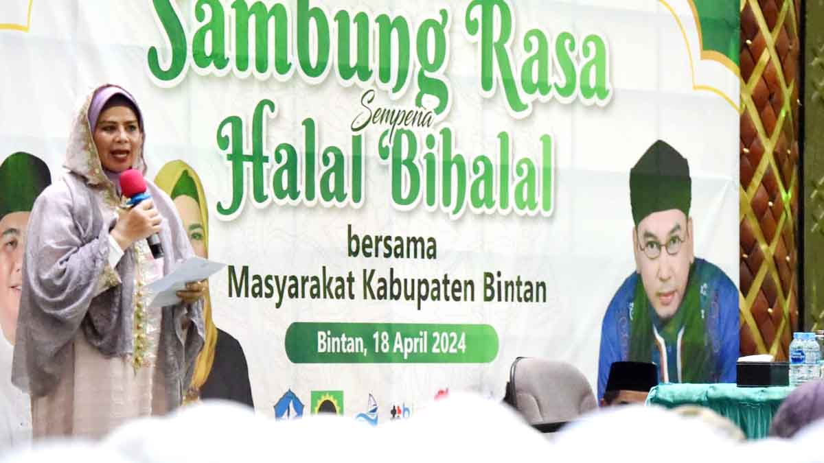 Hadiri Acara Halalbihalal Idul Fitri 1445 H, Dewi Kumalasari Ansar Komitmen Perkuat Fondasi Keislaman