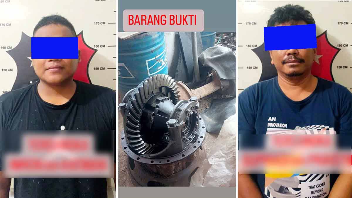 Dari Rekaman CCTV, 3 Komplotan Pencuri Spare Part Berhasil Diringkus di Batam