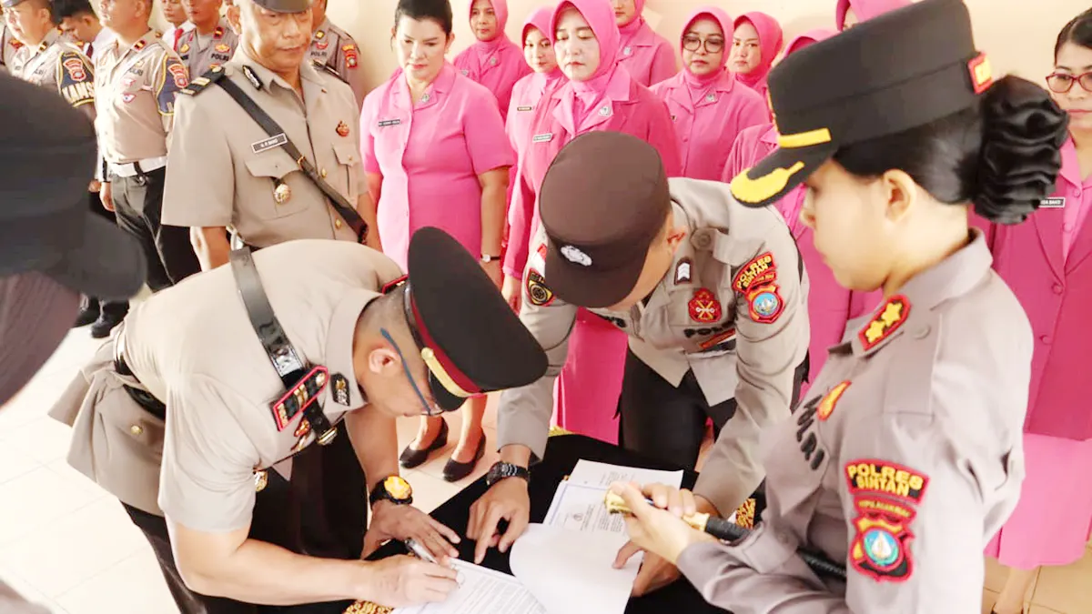Dipimpin Kapolres, IPTU Yelvis Oktaviano Resmi Jabat Kasat Lantas Polres Bintan Gantikan AKP Firuddin