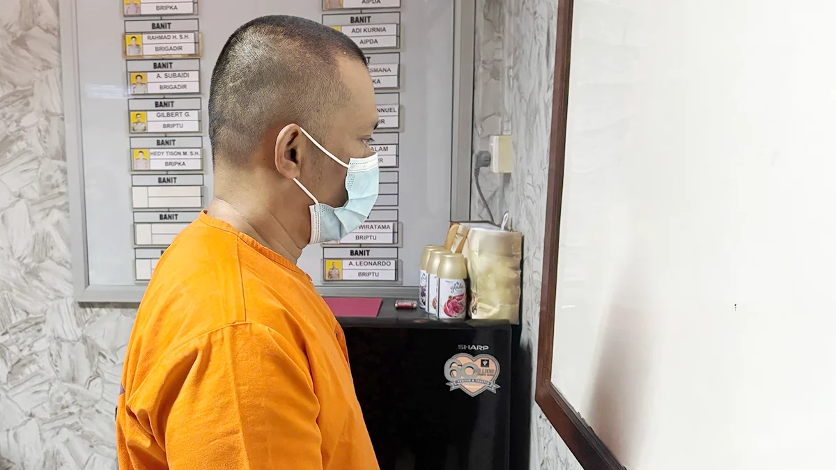 Satresnarkoba Polres Bintan Tangkap Pengedar Sabu di Sungai Enam, Kecamatan Bintan Timur