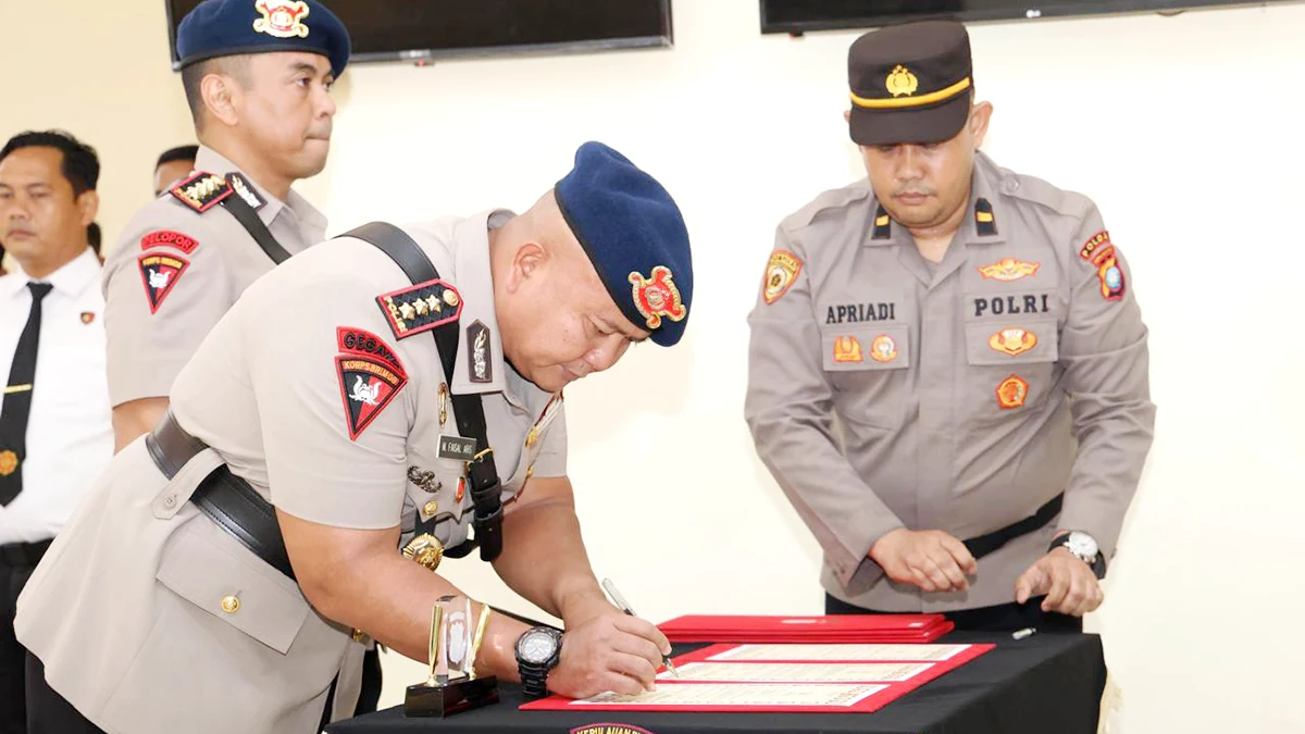 Kapolda Kepri Pimpin Sertijab Dansat Brimob Polda Kepri, Kini Dijabat Kombes Arief Doddy Suryawan