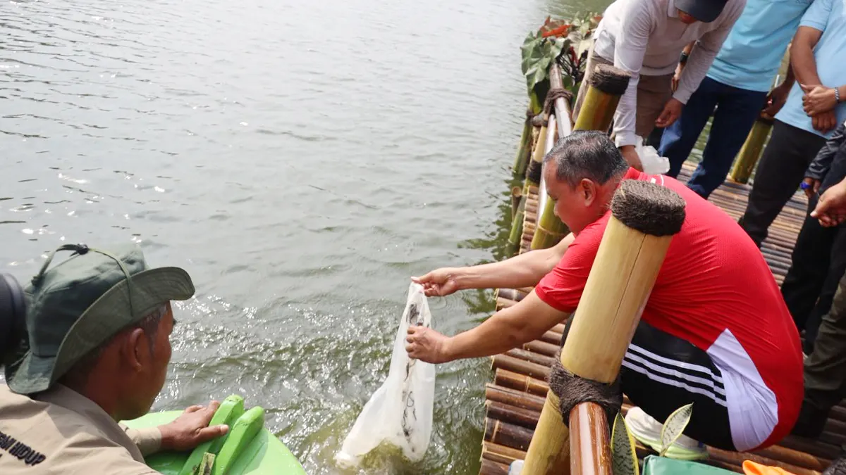 Tri Adhianto Resmikan Dermaga Danau Duta Harapan: Warga Kini Bisa Menikmati Wisata Air