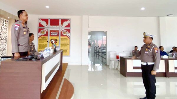 Operasi Zebra Seligi 2025 Digelar, Polres Bintan Fokus Tindak Pelanggaran Prioritas