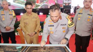 Kapolda Kepri Resmikan Sejumlah Fasilitas Pendukung Tugas Polri di Polres Karimun