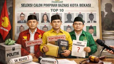 Bayang-bayang Politisi di 10 Besar Calon Pimpinan Baznas Kota Bekasi: Klaim Mundur Dipertanyakan, Etika Jabatan Dipersoalkan