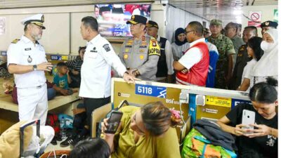 KM Kelud Angkut 3.500 Pemudik dari Batam ke Belawan Saat Mudik Lebaran 2026