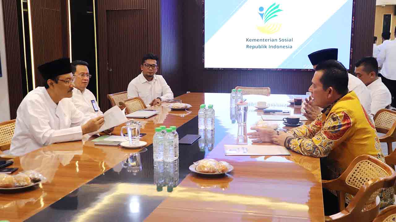 Kemensos dan Pemprov Kepri Bahas Bantuan Rumah Nelayan dan Ojol