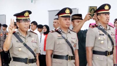 AKP Tigor Dabariba Resmi Jabat Kapolsek Bengkong