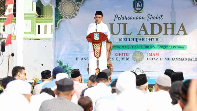 Ansar Ahmad: Idul Adha Jadi Pengingat Tinggalkan Kesombongan Pangkat dan Jabatan