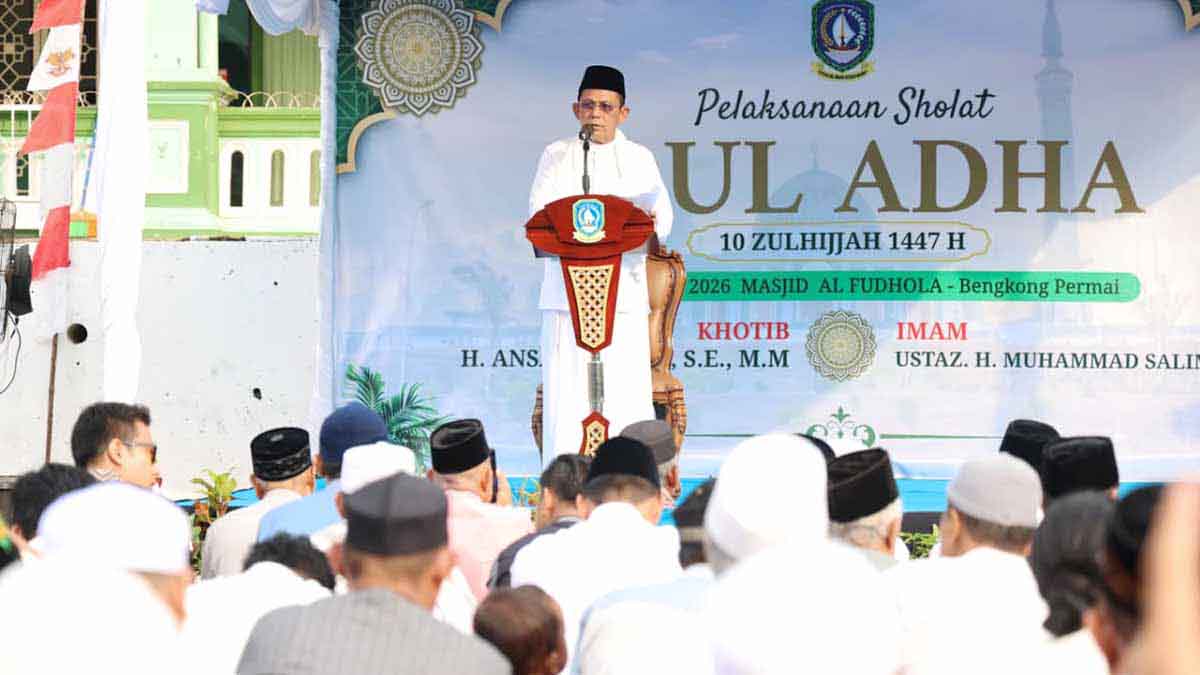 Ansar Ahmad: Idul Adha Jadi Pengingat Tinggalkan Kesombongan Pangkat dan Jabatan