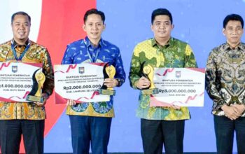 Bupati Roby Bawa Bintan Jadi Terbaik I Creative Financing Tingkat Nasional