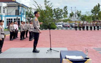 Dilantik Kapolres AKBP Argya, AKP Zulfikar Andri Resmi Jabat Kasi Kum Polres Bintan