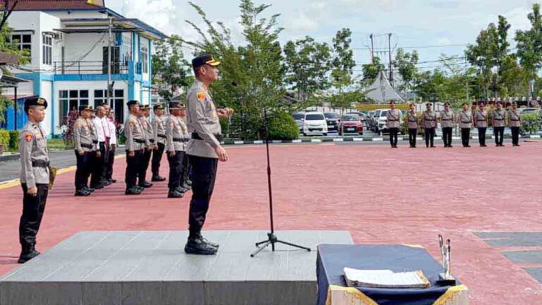Dilantik Kapolres AKBP Argya, AKP Zulfikar Andri Resmi Jabat Kasi Kum Polres Bintan