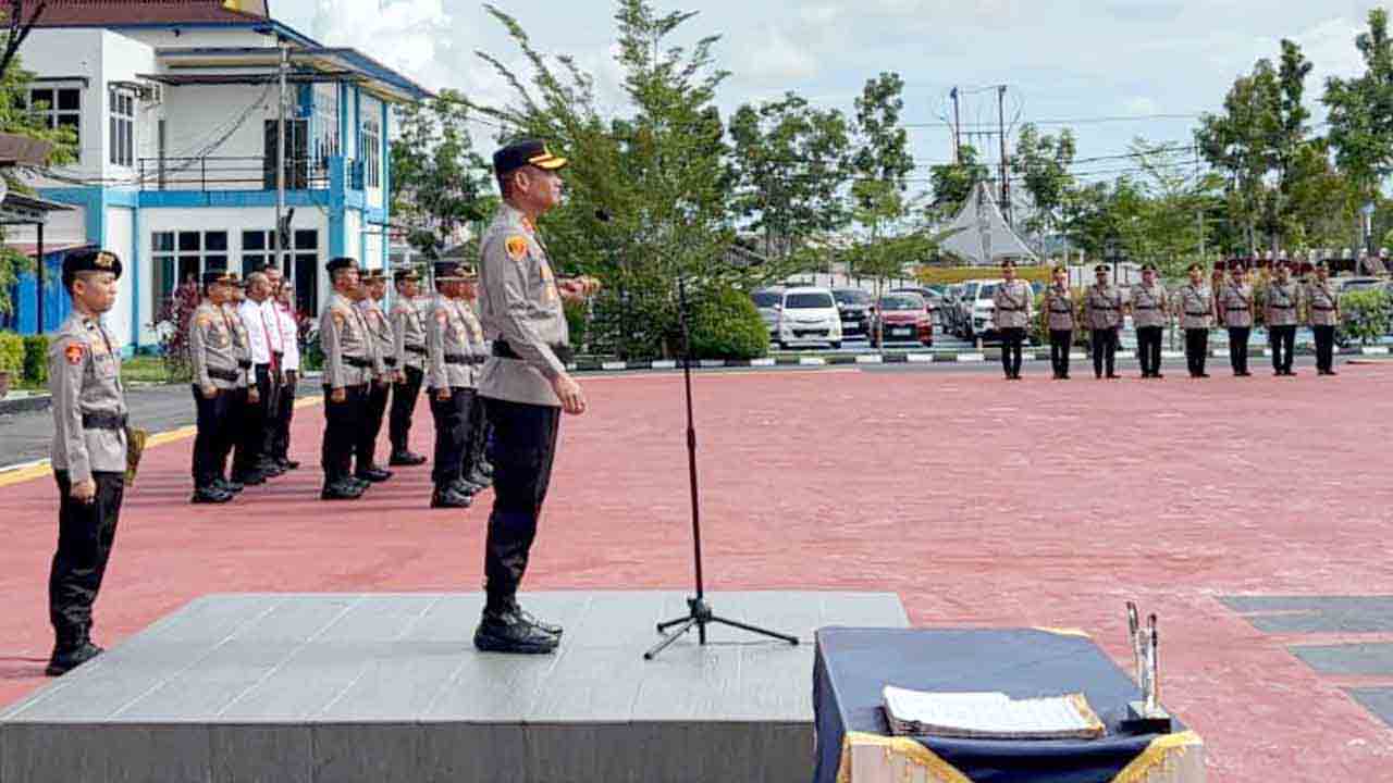 Dilantik Kapolres AKBP Argya, AKP Zulfikar Andri Resmi Jabat Kasi Kum Polres Bintan