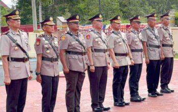 Kapolres Bintan Pimpin Sertijab Wakapolres dan Kasat Intelkam, Serta Jabatan Strategis Lainnya
