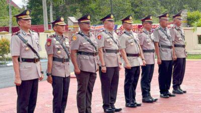 Kapolres Bintan Pimpin Sertijab Wakapolres dan Kasat Intelkam, Serta Jabatan Strategis Lainnya