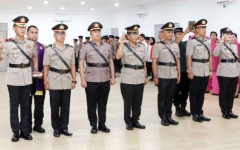 Kapolresta Barelang Pimpin Sertijab Sejumlah Pejabat dan Pelantikan Kapolsek Bandara