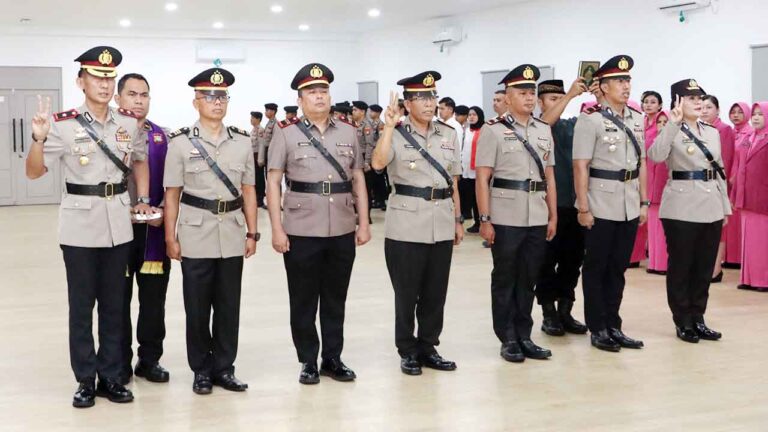 Kapolresta Barelang Pimpin Sertijab Sejumlah Pejabat dan Pelantikan Kapolsek Bandara