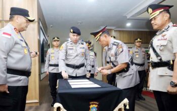 Penyegaran Organisasi, Kapolda Rotasi Jabatan Kepala SPKT Polda Kepri