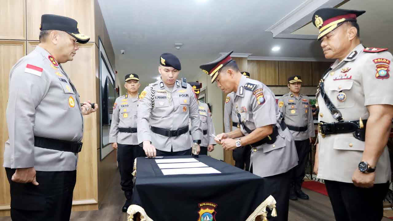 Penyegaran Organisasi, Kapolda Rotasi Jabatan Kepala SPKT Polda Kepri