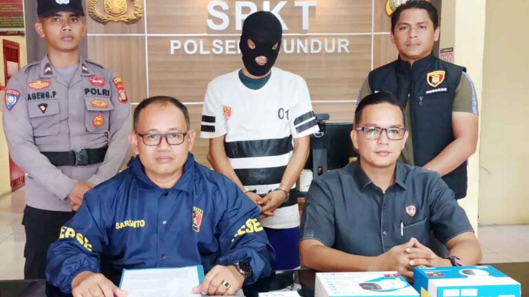Polsek Kundur Tangkap Residivis Pembobol Rumah di Tanjung Batu Kota Karimun