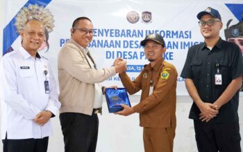 Sosialisasi Imigrasi Karimun di Pangke Fokus Pencegahan TPPO dan TPPM