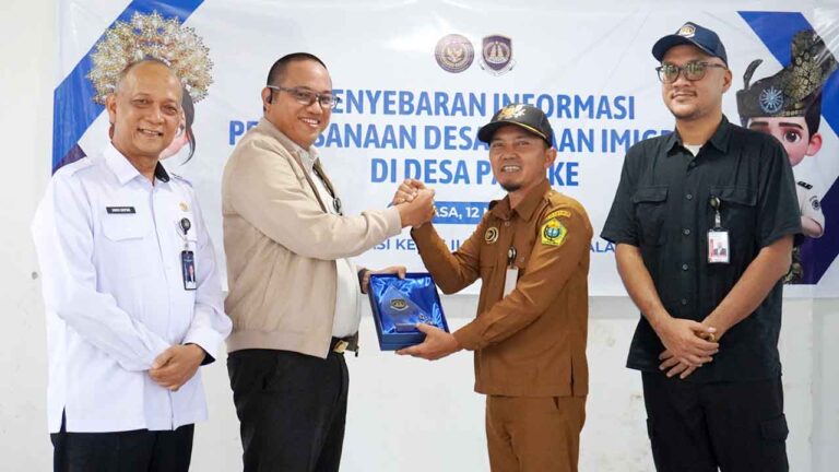 Sosialisasi Imigrasi Karimun di Pangke Fokus Pencegahan TPPO dan TPPM