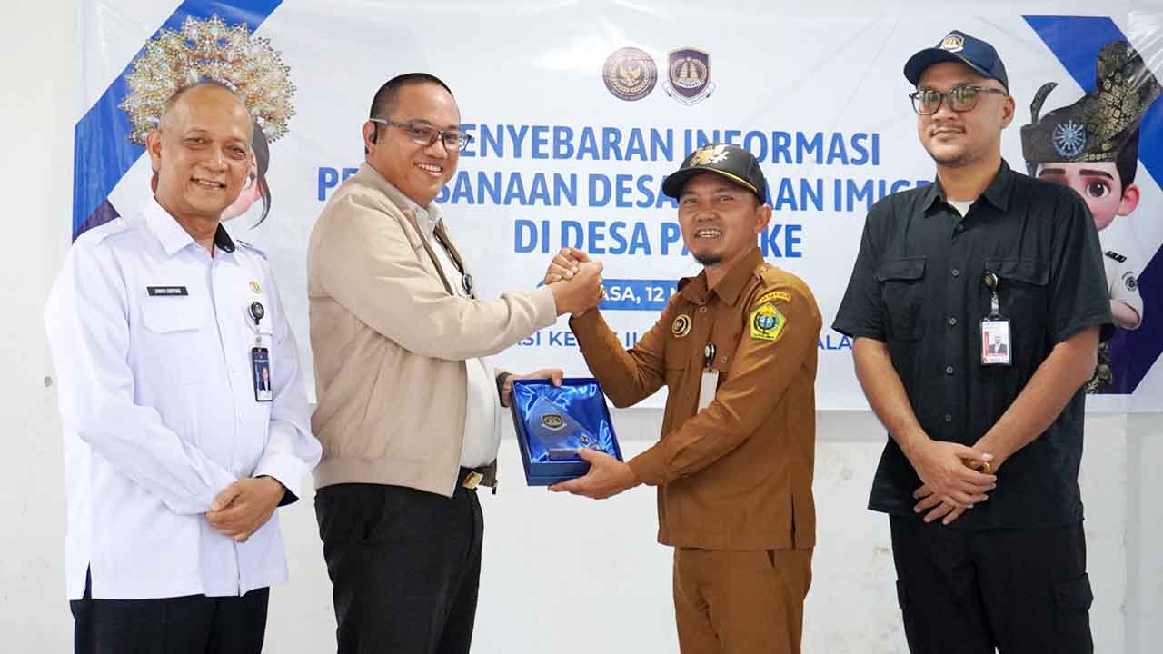 Sosialisasi Imigrasi Karimun di Pangke Fokus Pencegahan TPPO dan TPPM