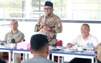 Penataan Taman Gurindam 12 Dimulai, Pedagang Tepi Laut Tanjungpinang Sepakat Pindah Sementara