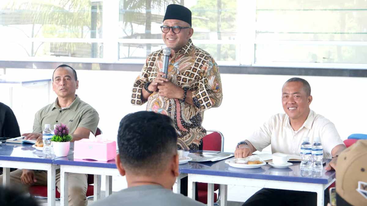 Penataan Taman Gurindam 12 Dimulai, Pedagang Tepi Laut Tanjungpinang Sepakat Pindah Sementara