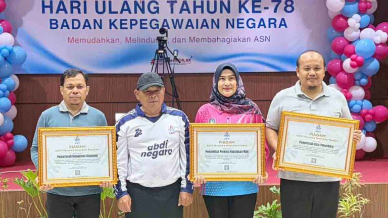 Penguatan Sistem Merit Antar Kepri Raih Penghargaan dari BKN